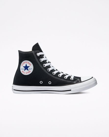 Men's Converse Chuck Taylor All Star Classic High Top Shoes Black | AU 461CEK